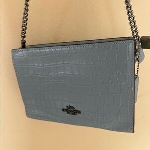 Coach croc crossbody